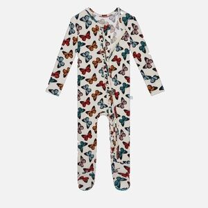 Posh Peanut Butterfly Footie